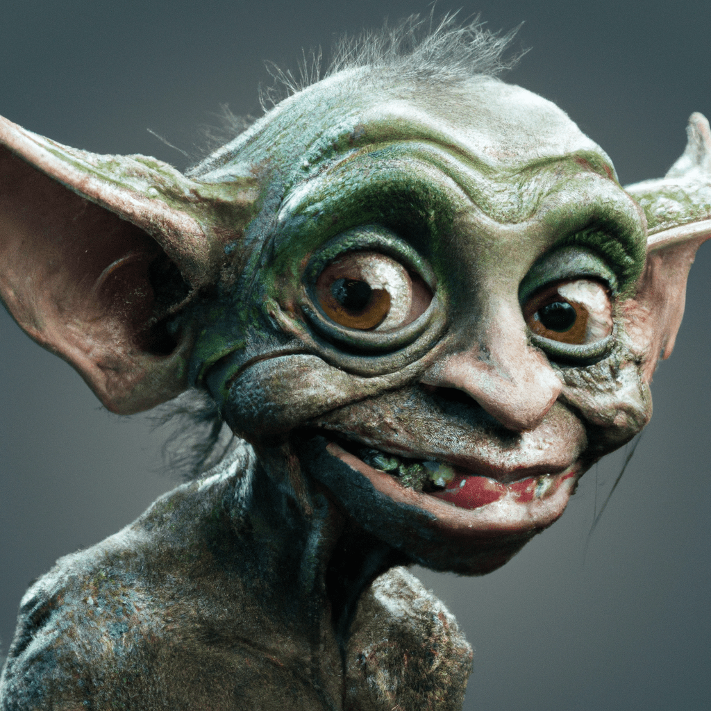 crazy goblin, wild goblin, realistic, photo, high resolution, trending in artstation