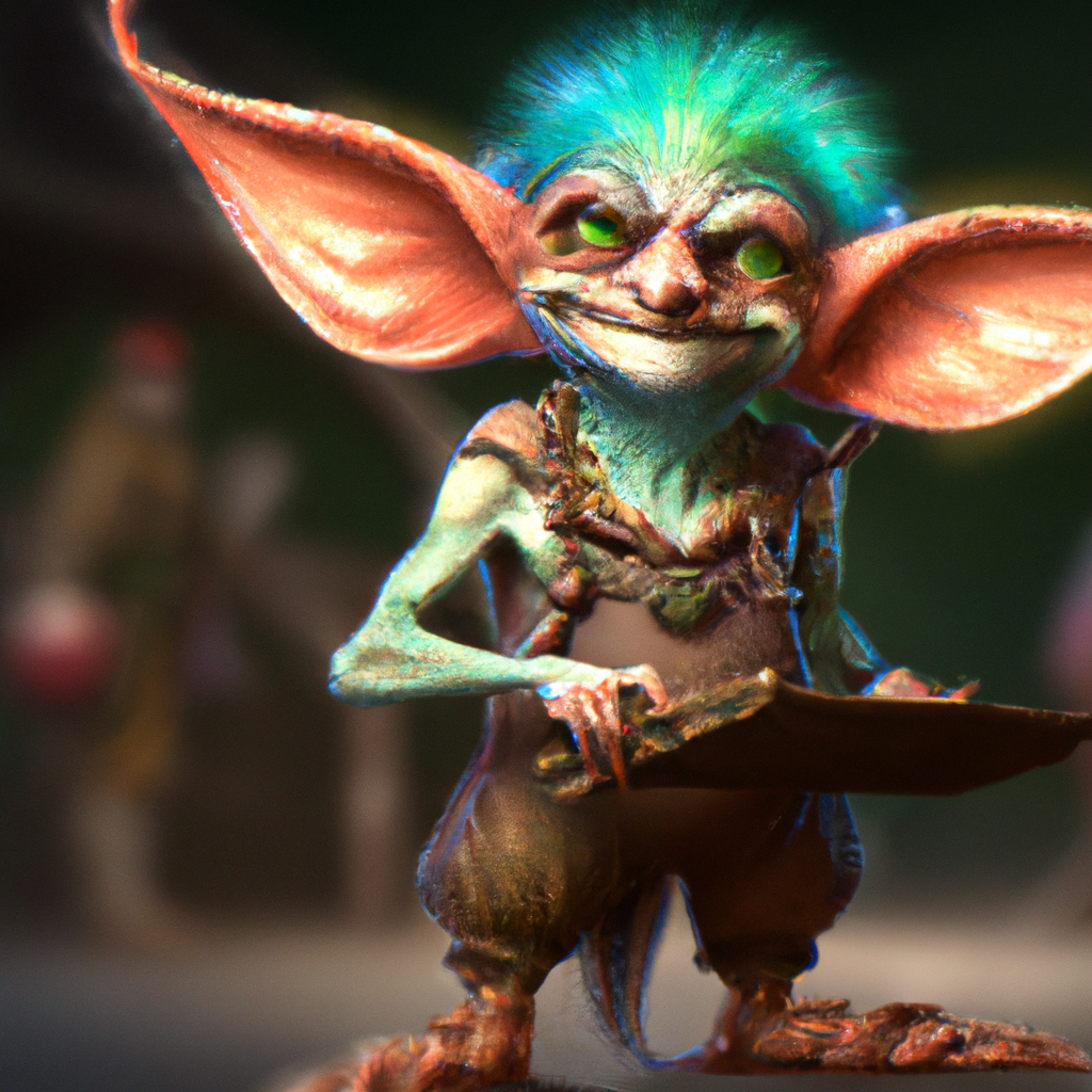 flamboyant goblin, goblins, photo realistic, high resolution,