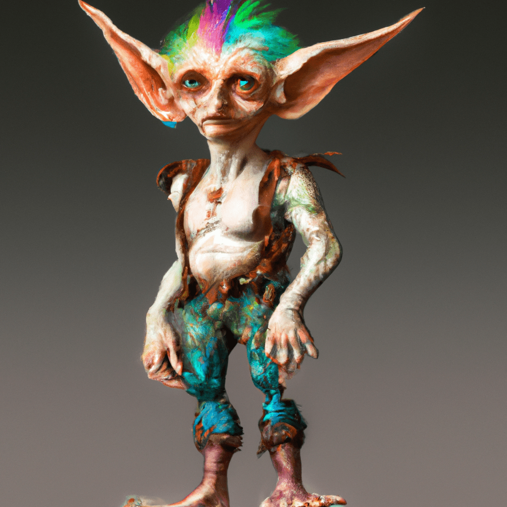 flamboyant goblin, goblins, photo realistic, high resolution,