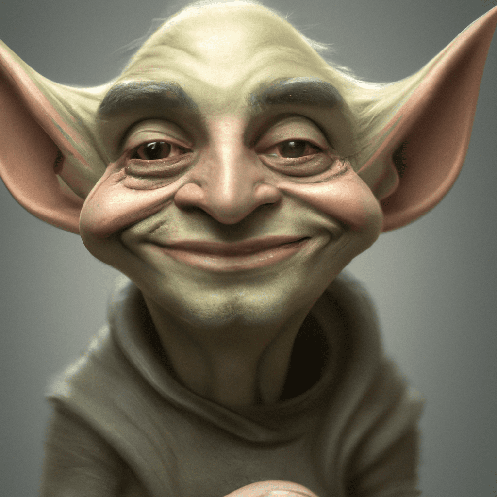 goblin, nice goblin, smiling, realistic, photo, high resolution, trending in artstation