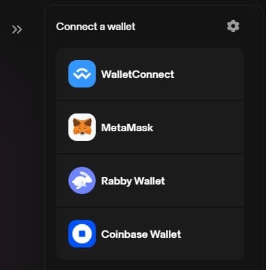 Select Cryptocurrency Wallet